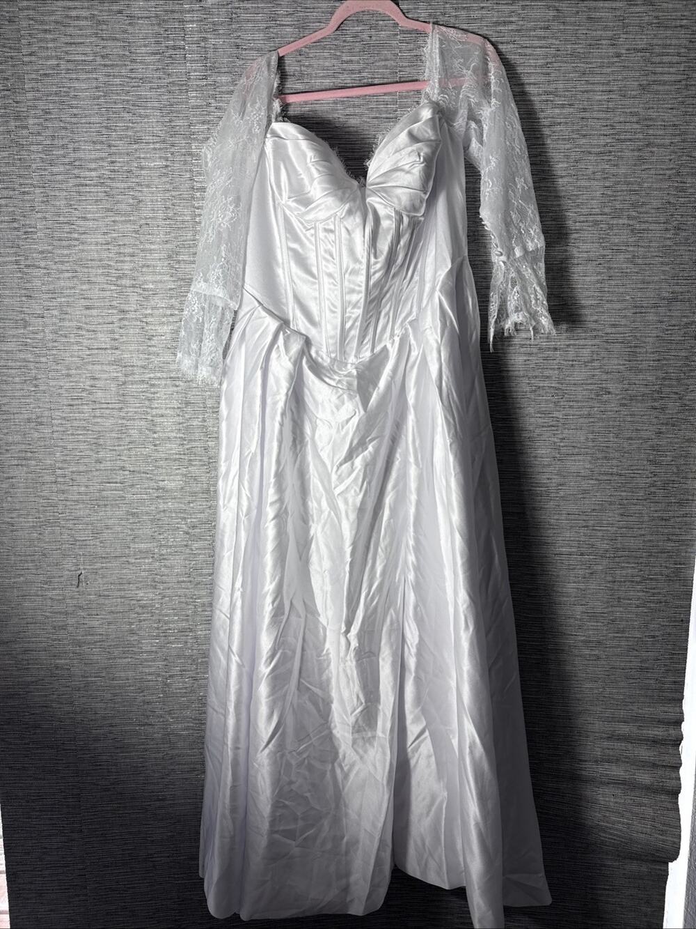 Wedding Dress, White, 20W